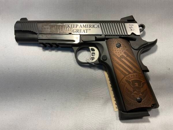 1911 TRUMP DUTY .45 ACP SEMI AUTO PISTOL BY TISAS - Image 2