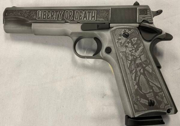 1911 A1 TISAS “LIBERTY OR DEATH” 45 ACP SEMI-PISTOL - Image 2