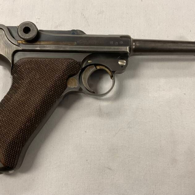 MAUSER (S/42) 1937 P08 LUGER 9MM WITH HOLSTER & TOOL