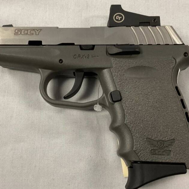 SCCY CPX-2 9MM SEMI AUTO PISTOL